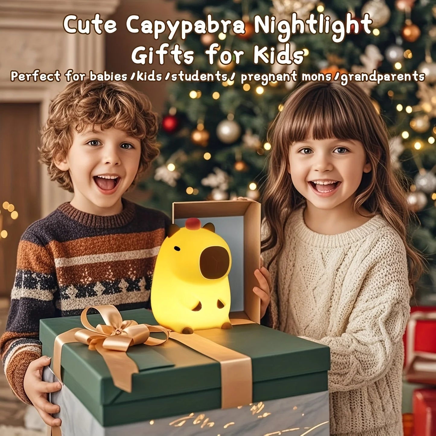 Capybara Night Light