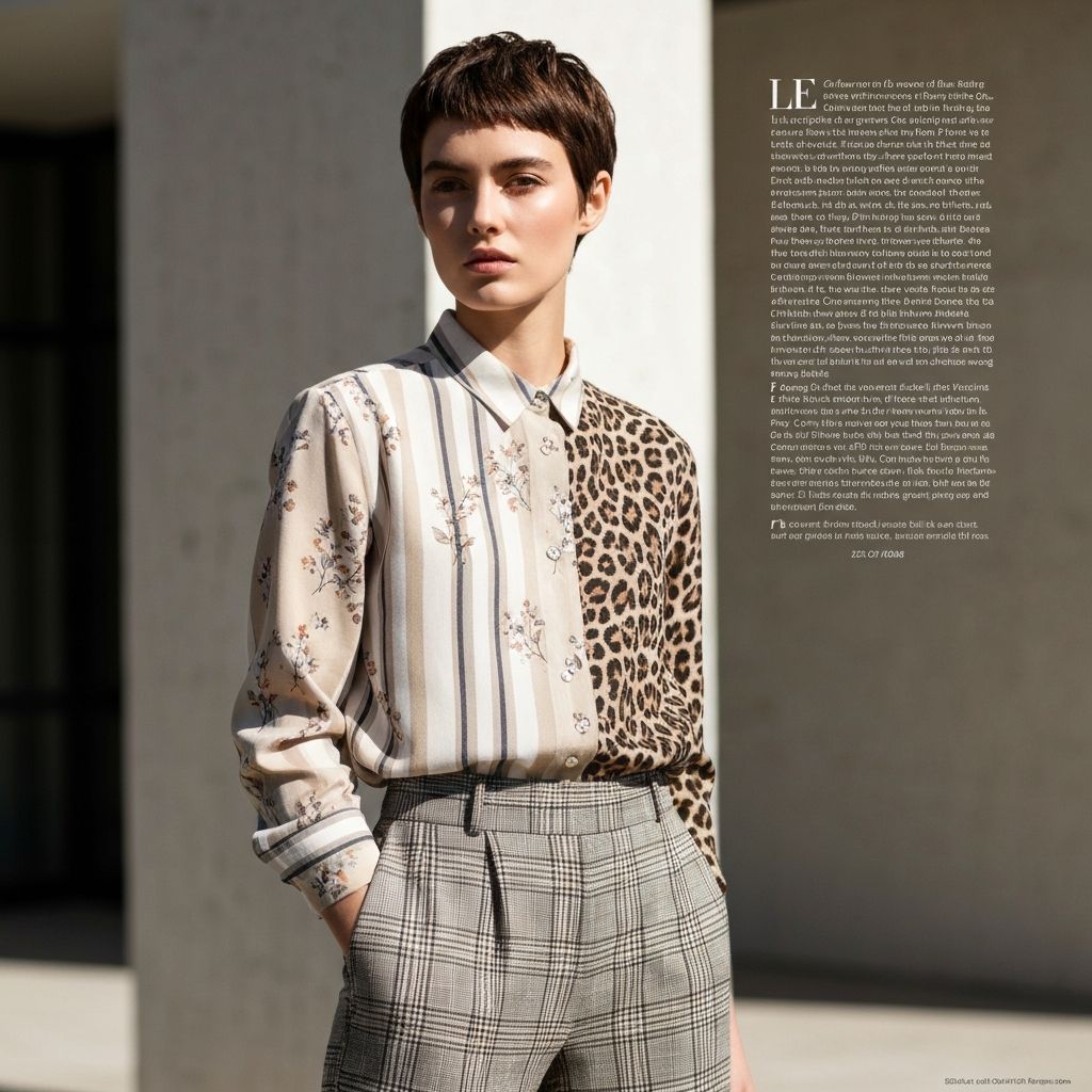 Mixing Prints look 1